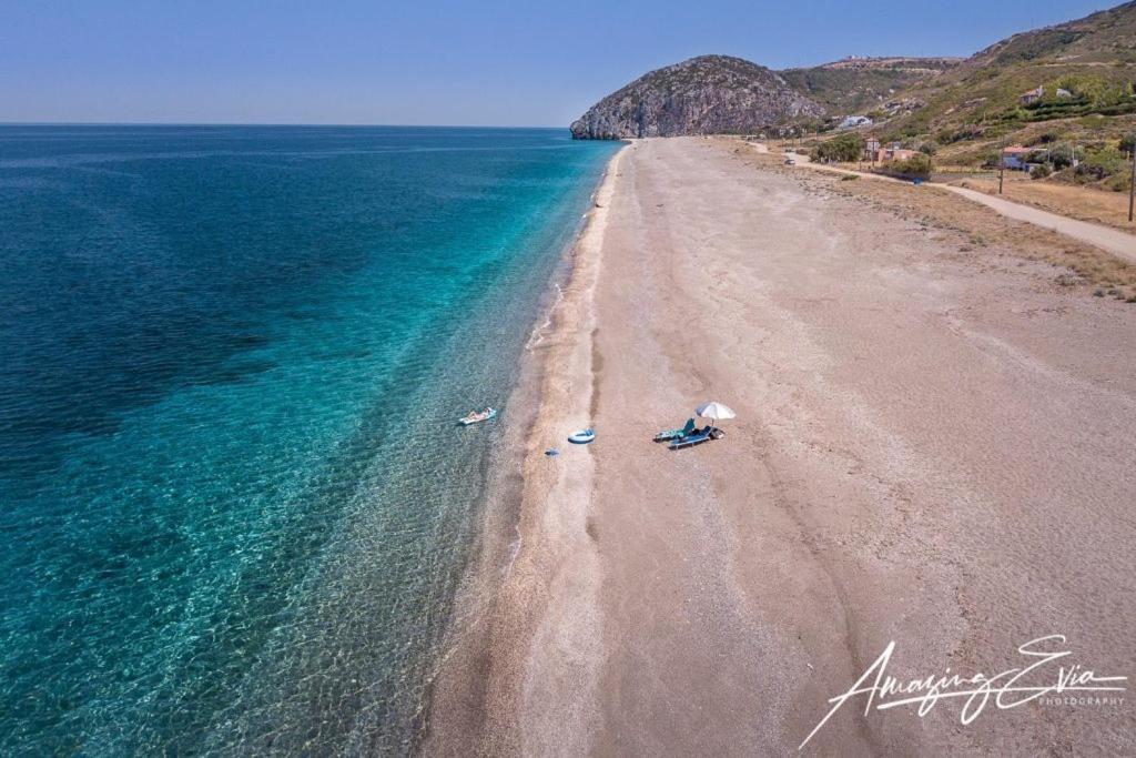 Giannis Stella Apartment Mourteri Bagian luar foto