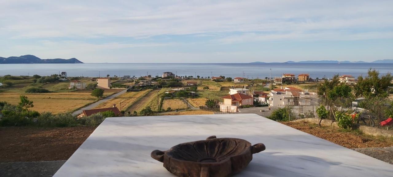 Giannis Stella Apartment Mourteri Bagian luar foto