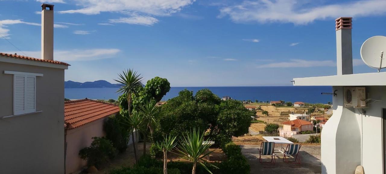 Giannis Stella Apartment Mourteri Bagian luar foto